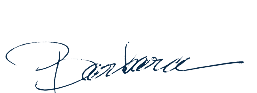 Barbara's signature